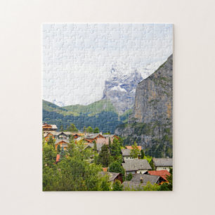 Murren in Zwitserland Legpuzzel