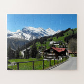 Murren in Zwitserland Legpuzzel (Horizontaal)