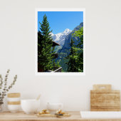 Murren in Zwitserland Poster (Keuken)