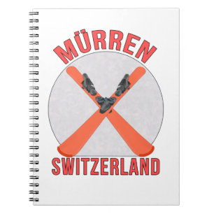 Mürren, Zwitserland Notitieboek