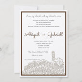 Murs de Jérusalem - Faire-part de mariage (Devant)