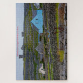 Murs de pierre d'Inisheer Galway Irlande. Puzzle (Vertical)