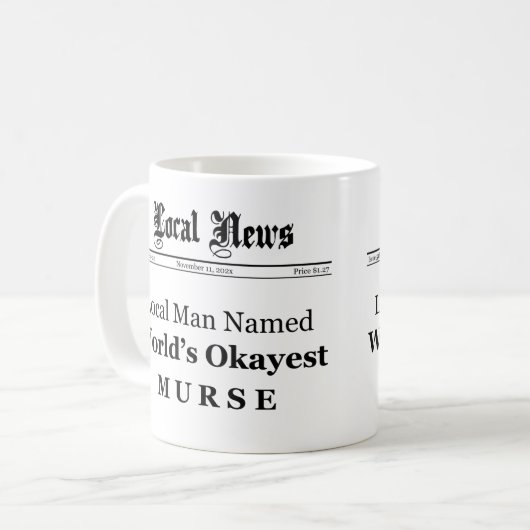 Murse Journal Front Mug (Devant gauche)