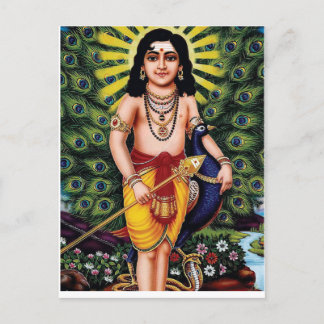 Muruga, Hindoeïstische godheid, Palani muruga Briefkaart