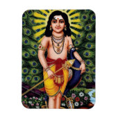 MURUGA, Kanda, Karthikeya, Hindoe godheid Magneet (Verticaal)