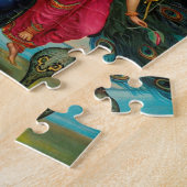 MURUGAN HINDU GOD LEGPUZZEL (Zijkant)