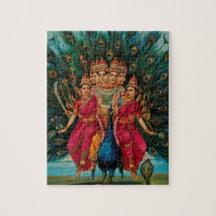 MURUGAN HINDU GOD LEGPUZZEL
