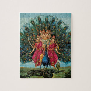 Murugan Kartikeyan Skanda Subrahmanyan Hindu Deity Legpuzzel