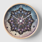 Murugi Accueil & Décor EtherealOrbit Horloge ronde (Recto)