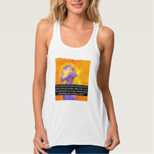 Murugi Draag Dames Bella+Canvas Flowy Racerback Tanktop
