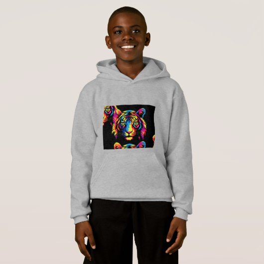 Murugi Draag Kinderen Pullover Hoodie (Voorkant volledig)
