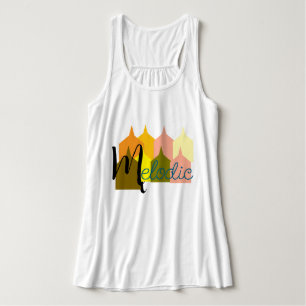 Murugi Draag Melodische Dames BellaCanvas Flowy Ra Tanktop
