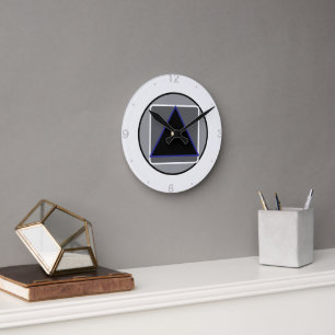 Murugi Home & Decor Stille Precisie Ronde Klok