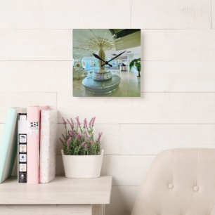 Murugi Huis Decoratie Acryl Wandklok Vierkante Klok