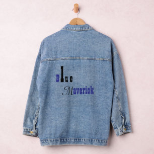 Murugi porte la veste Denim pour femmes Maverick b