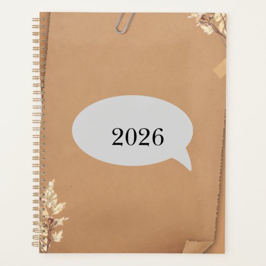 Murugi Stationery Co. 2026 Hardplanner Planner (Voorkant)
