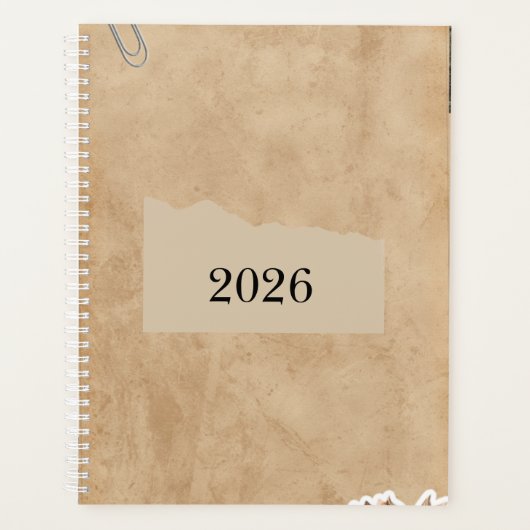 Murugi Stationery Co. 2026 Planificateur Soft-plan (Devant)