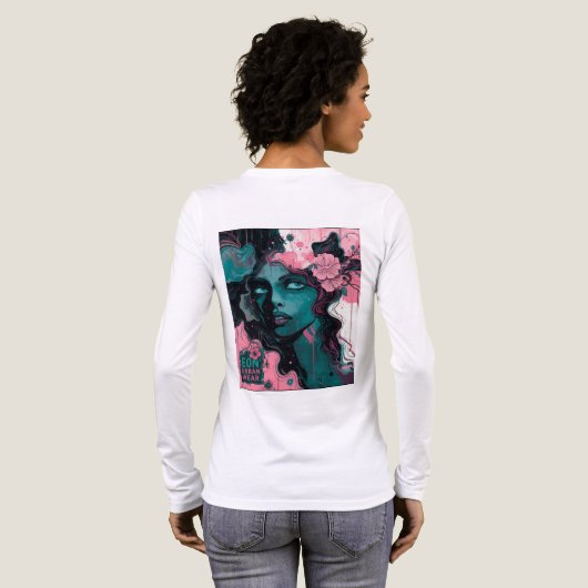 MUSA DE LAS FLORES Tri-Blend SHIRT (Achterkant)