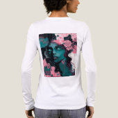 MUSA DE LAS FLORES Tri-Blend SHIRT (Achterkant)