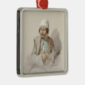 Musa - uit Kashgar, c.1855 Metalen Ornament (Rechts)