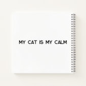 Musa y felino notitieboek (Achterkant)