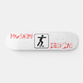 Musashi Design Stickpusher Skateboard (Horizontaal)