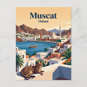 Muscat Oman Briefkaart
