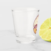 Muscat Oman City Skyline Emblem Shot Glas (Links)