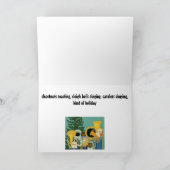 muscial de kaart van vakantieKerstmis (Binnen)