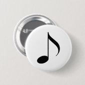 Muscialiteit Ronde Button 5,7 Cm (Voorkant /achterkant)