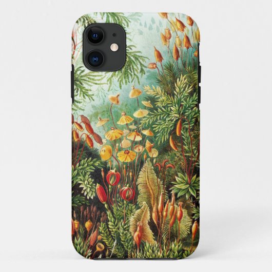 Muscinae illustratie van Ernst Haeckel Case-Mate iPhone Case (Achterkant)