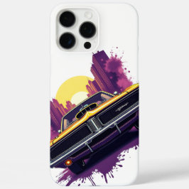 Muscle Car City Skyline Phone Case