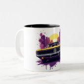 Muscle Car Graffiti Mug (Devant gauche)