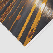 Muscle Car - Impala - Herfst Forest Highway Tissuepapier (Detail)