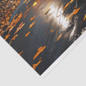 Muscle Car - Impala - Herfst Forest Highway Tissuepapier (Detail)