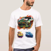 Muscle Cars T-Shirt (Devant)