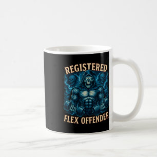 Muscle Grim Reaper Geregistreerde Flex Offender Gr Koffiemok