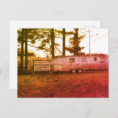 Muscle Shots carte postale - look rétro (Devant / Derrière)