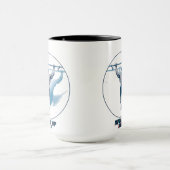 Muscle Up Daily - Motivational Fitness Mug (Centre)