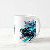 Muscle voiture Mug (Devant droit)