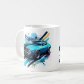 Muscle voiture Mug (Devant gauche)