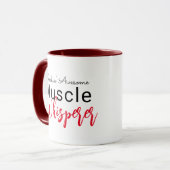 Muscle Whisperer Docteur Pun drôle idée cadeau Mug (Devant gauche)