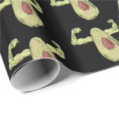 Muscled Avocado Cadeaupapier (Rol Hoek)