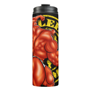 MUSCLEHEDZ GYM THERMOSBEKER