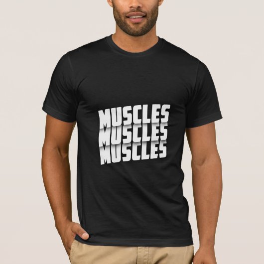 Muscles - T-shirt Gym (Devant)