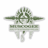 Muscogee 2o sticker (Voorkant)