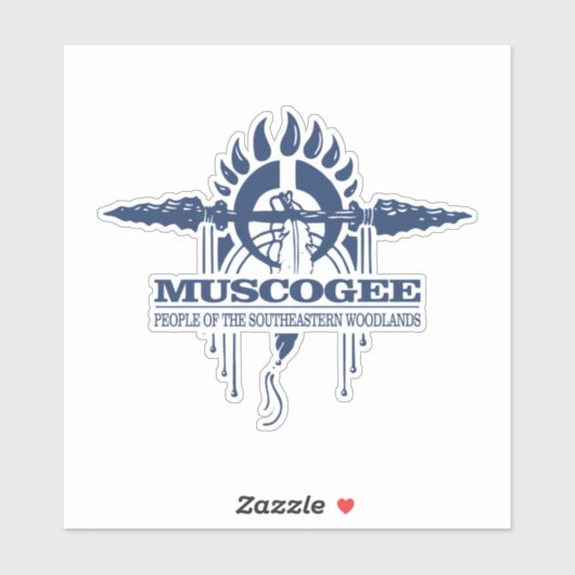 Muscogee Sticker (Vel)