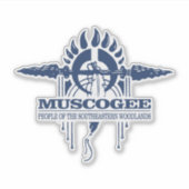 Muscogee Sticker (Voorkant)