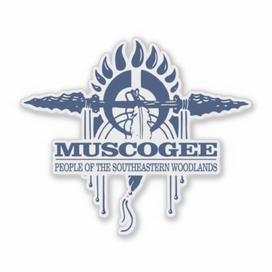 Muscogee Sticker (Voorkant)