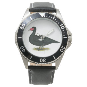 Muscovy Black Drake Horloge